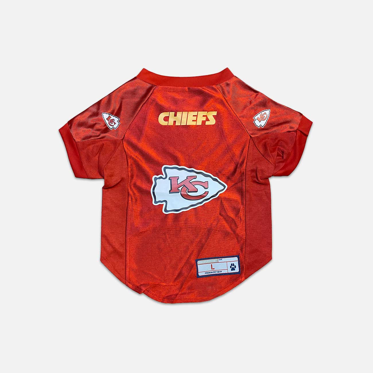 Kansas City Chiefs Pet Jersey - Game-Day Ready Attire for Your Furry Fan