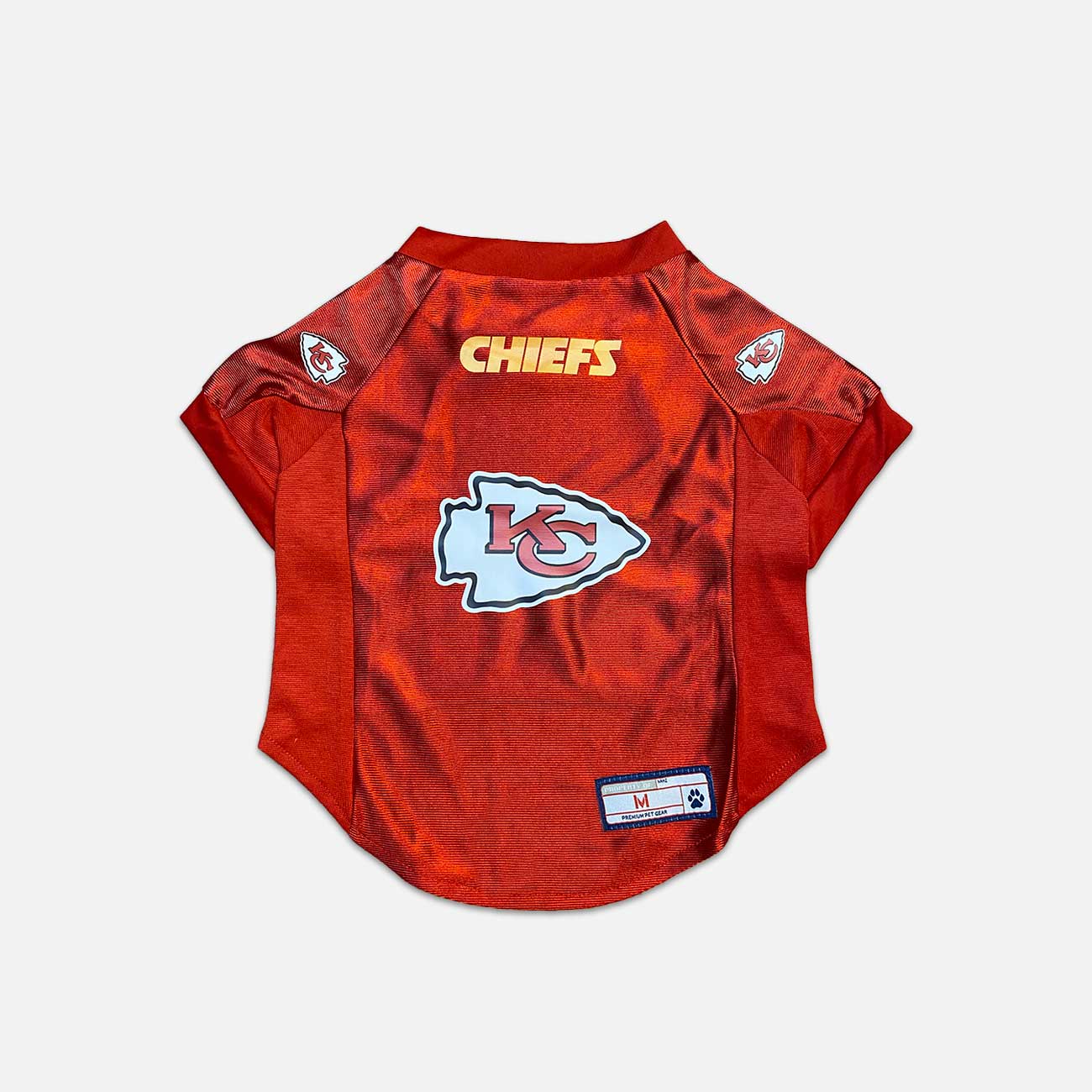 Kansas City Chiefs Pet Jersey - Game-Day Ready Attire for Your Furry Fan