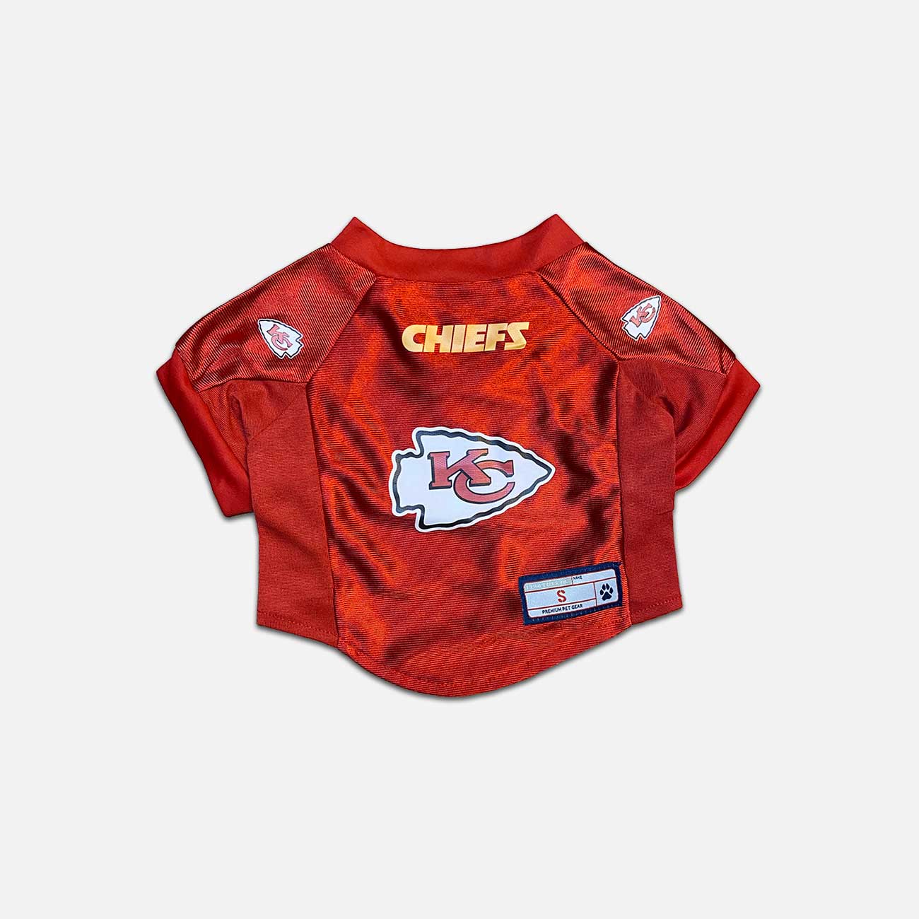 Kansas City Chiefs Pet Jersey - Game-Day Ready Attire for Your Furry Fan