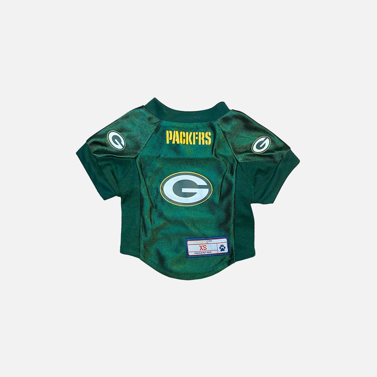 Green Bay Packers Pet Jersey - Game-Day Ready Attire for Your Pet