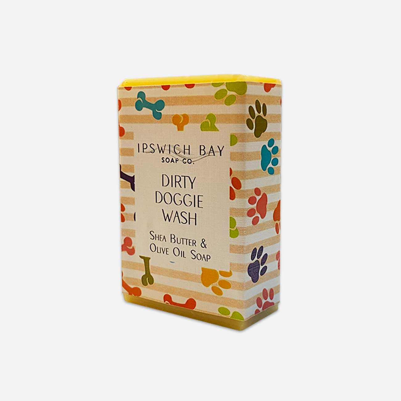 Shea Butter & Olive Oil Dog Bar Soap - Dirty Doggie Wash - Natural Care for Your Pet