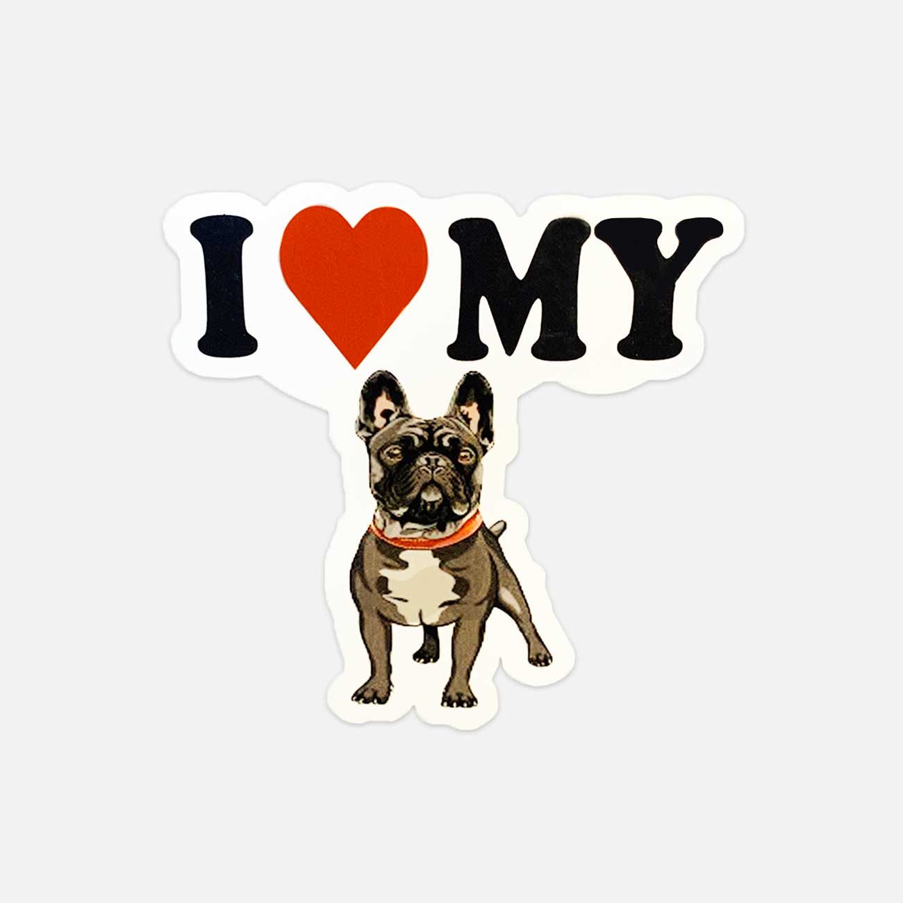 "I Love My Dog" Stickers Collection