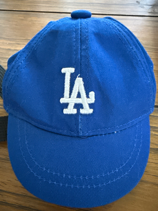 Blue LA LA baseball hat, Med