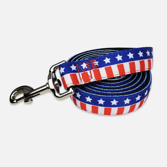 Patriotic Pet Leash - Stars and Stripes