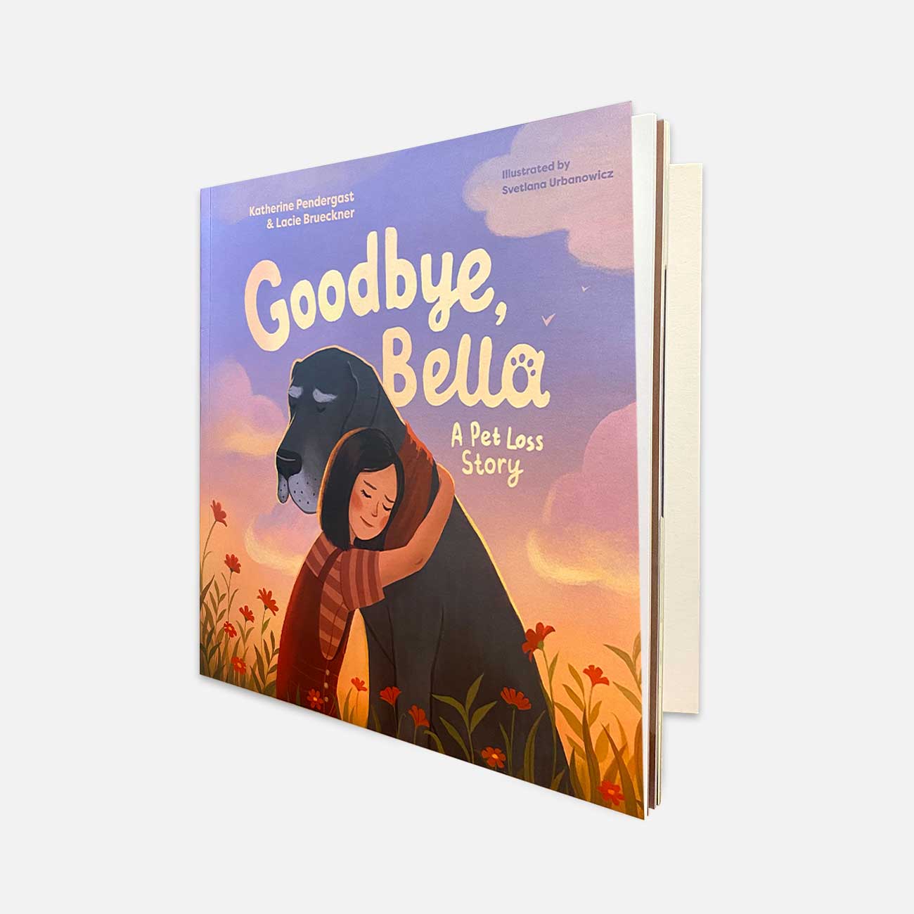 "Goodbye, Bella" A Pet Loss Story - Paperback reading book