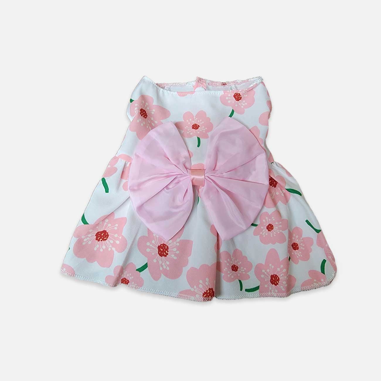 Stylish Bow Pet Dress