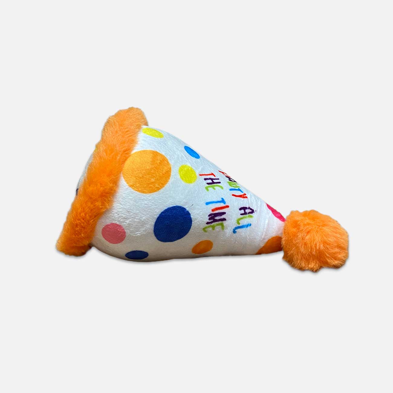 Happy Birthday Party Hat Chew Toy - Designed for Birthday Celebrations for Pets