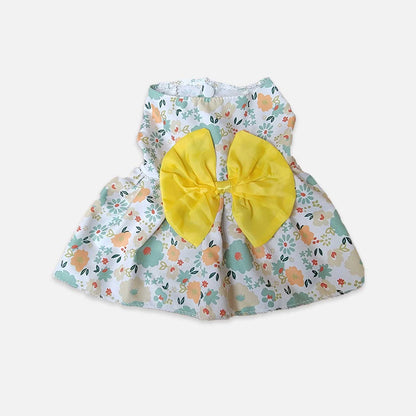 Stylish Bow Pet Dress